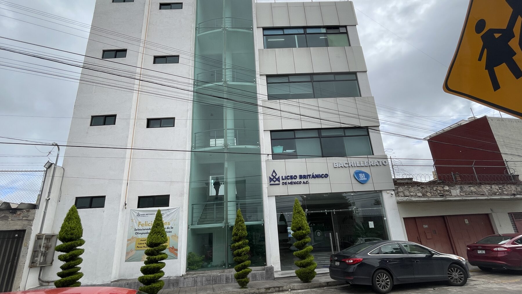 Edificio de Secundaria y Preparatoria de Campus Sur del Liceo Británico de México